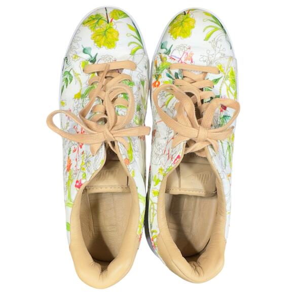 Liberty of London Nike Tennis Classic AC Shoes Floral Print Women’s Sz 7 Low - Picture 3 of 16
